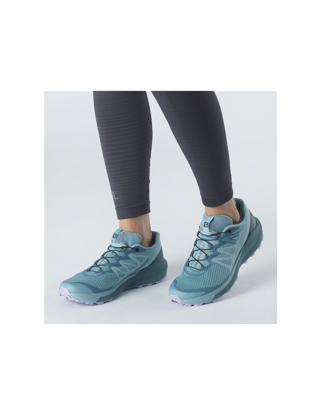Zapatillas de trail Salomon Sense Ride 4 W Blue