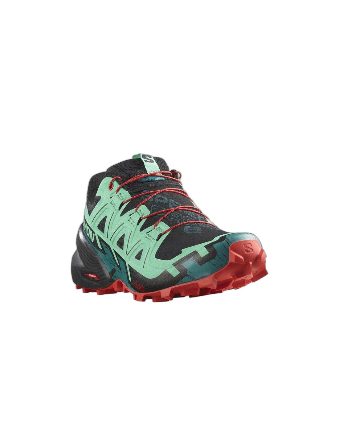 Zapatillas de Trail Salomon Speedcross 6 Negro Mujer