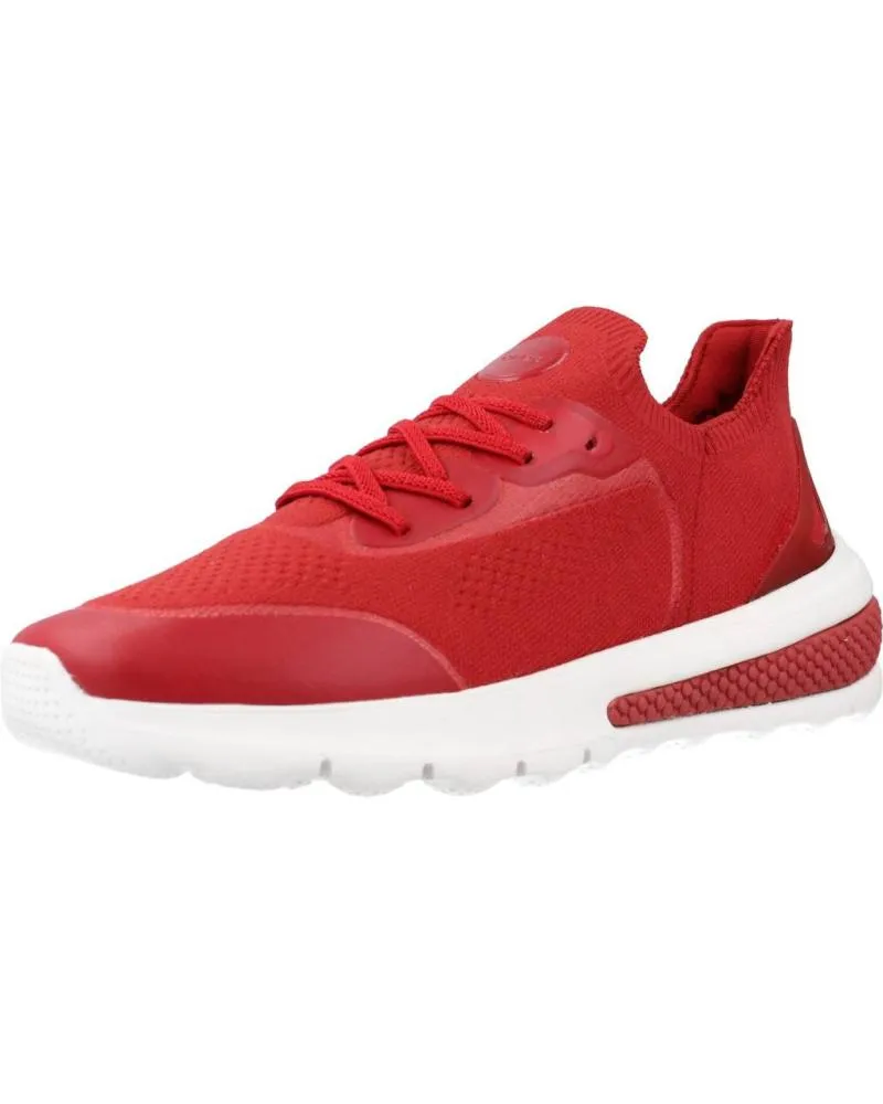 Zapatillas deporte de Mujer GEOX D SPHERICA ACTIF A ROJO