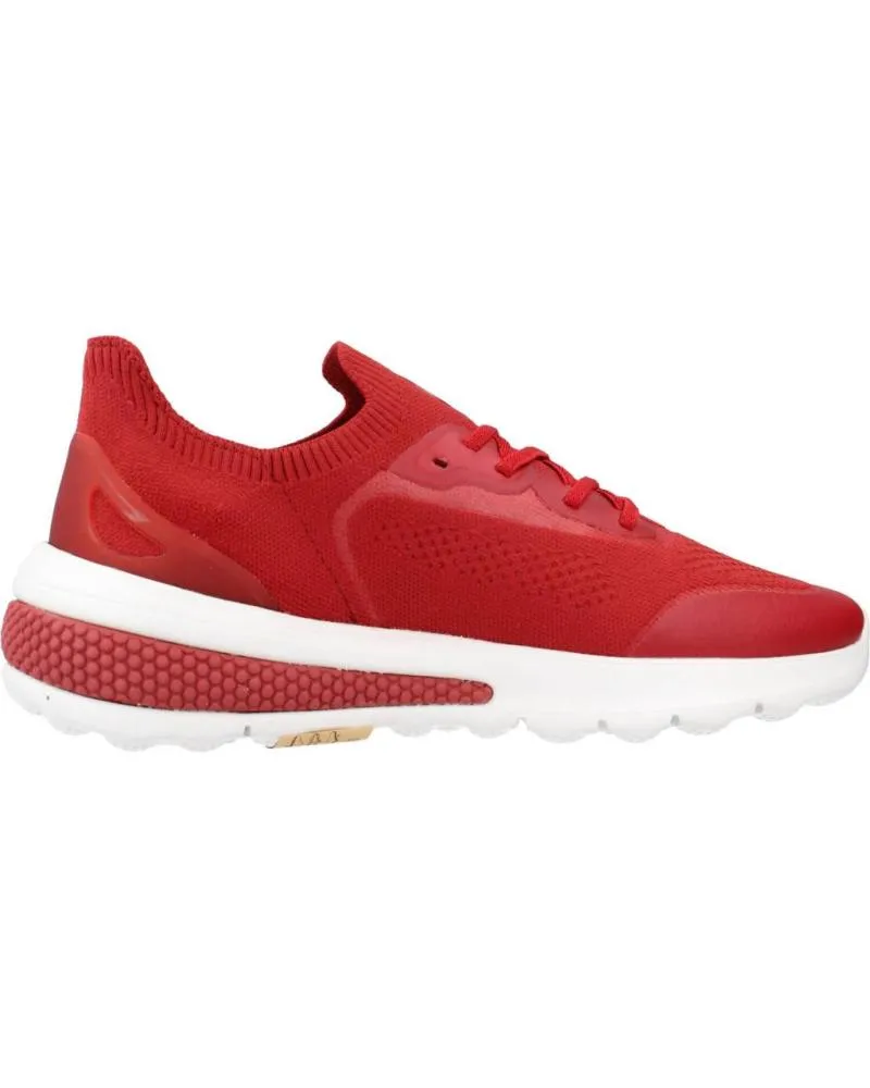 Zapatillas deporte de Mujer GEOX D SPHERICA ACTIF A ROJO