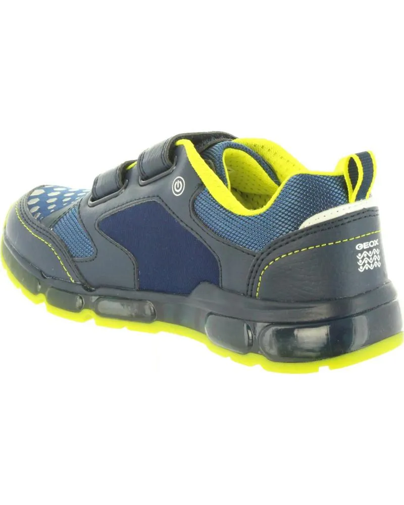 ZAPATILLAS DEPORTE DE NIñA Y NIñO GEOX J8444A 0BU11 J ANDROID C0749 NAVYLIME