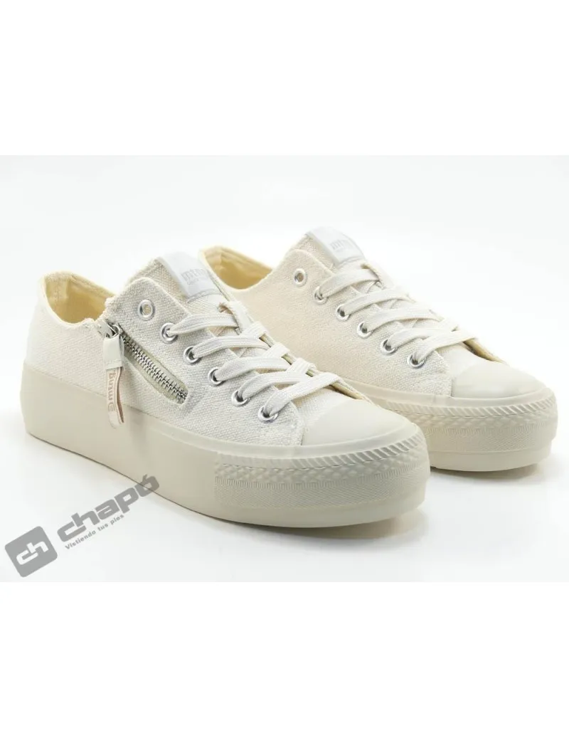 Zapatillas Deportiva Beig Mustang 60418
