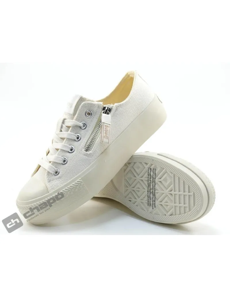 Zapatillas Deportiva Beig Mustang 60418