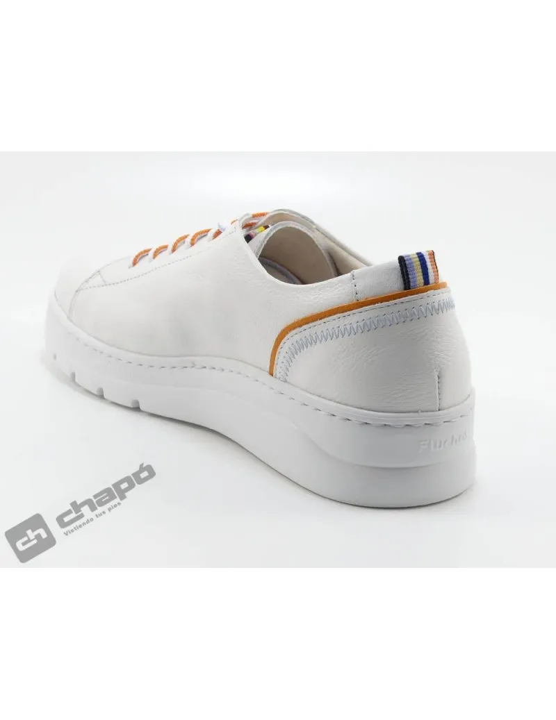 Zapatillas Deportiva Blanco Fluchos F1422