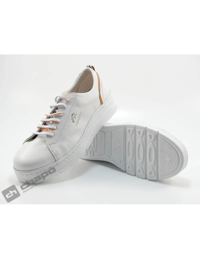 Zapatillas Deportiva Blanco Fluchos F1422