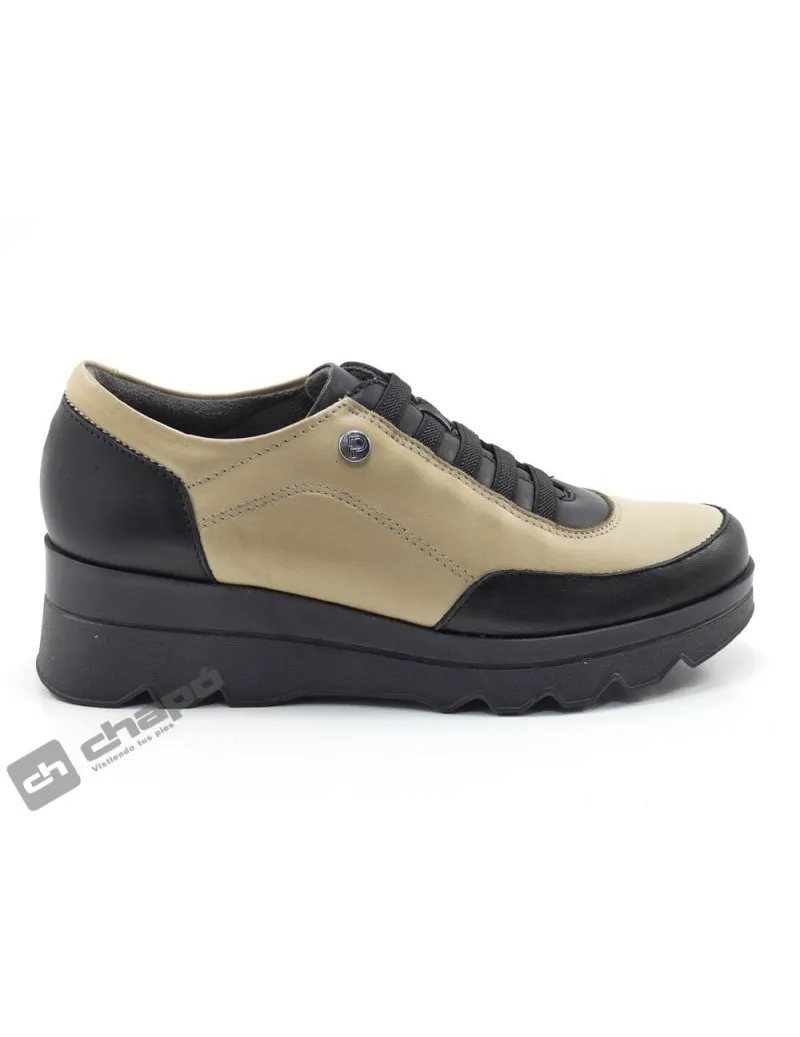 Zapatillas Deportiva Taupe Pitillos 5355