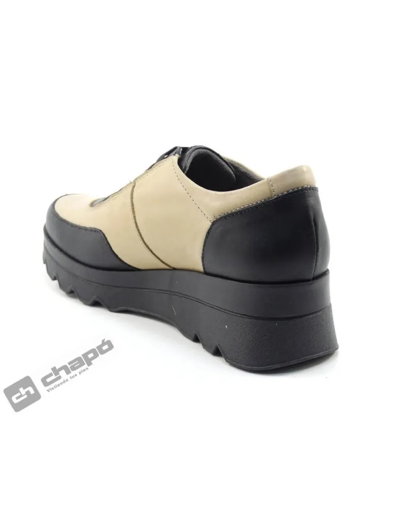 Zapatillas Deportiva Taupe Pitillos 5355