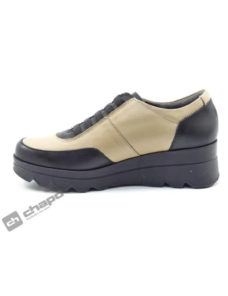 Zapatillas Deportiva Taupe Pitillos 5355