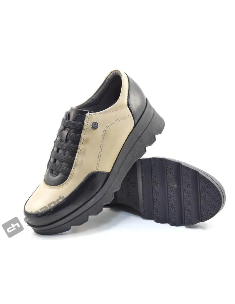 Zapatillas Deportiva Taupe Pitillos 5355