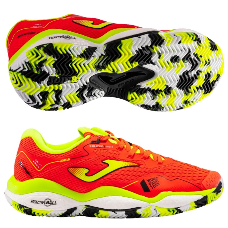 zapatillas Joma Smash 2308 fluor orange 2024