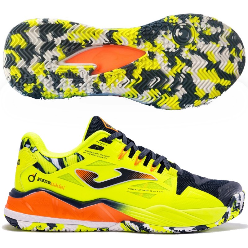 zapatillas Joma Spin Men 2403 blue yellow 2024