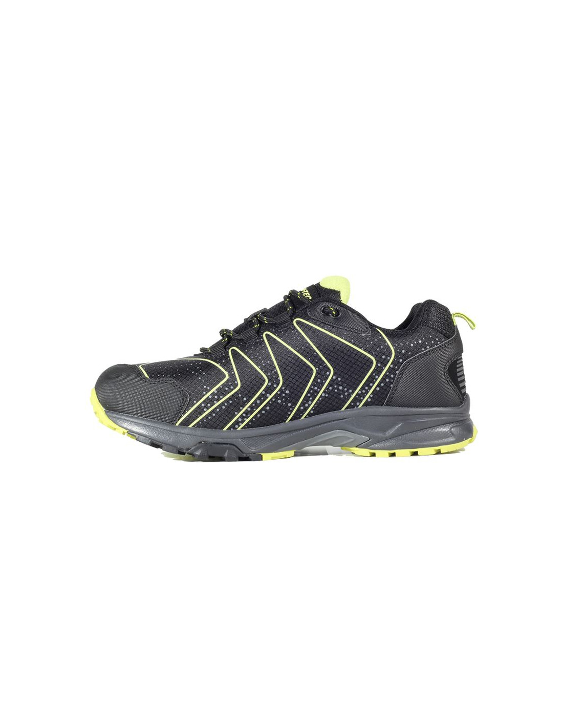 ZAPATILLAS NEGRO DE TRAIL HITEC RONCAL LOW HOMBRE