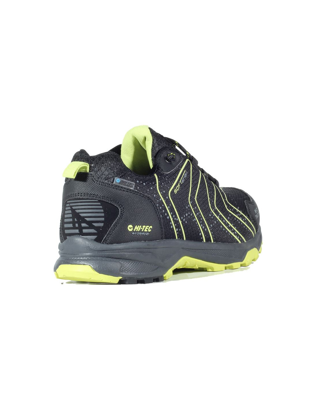 ZAPATILLAS NEGRO DE TRAIL HITEC RONCAL LOW HOMBRE