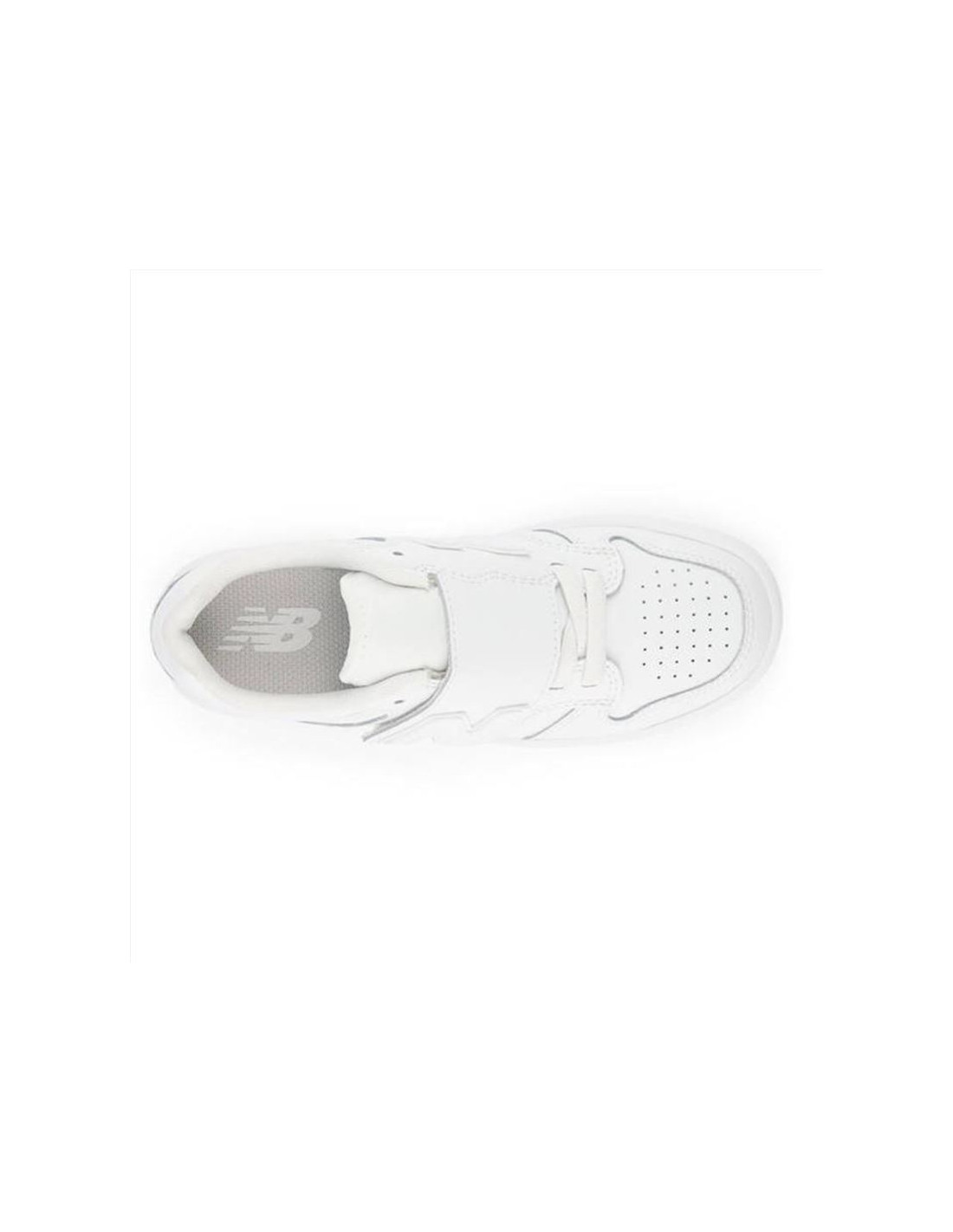 Zapatillas New Balance 480 Bungee Lace with Top Strap White Infantil