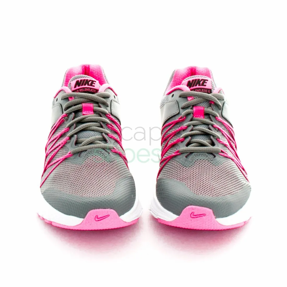 Zapatillas NIKE Air Relentless 6 Cool Grey Pink Blast 843882 002