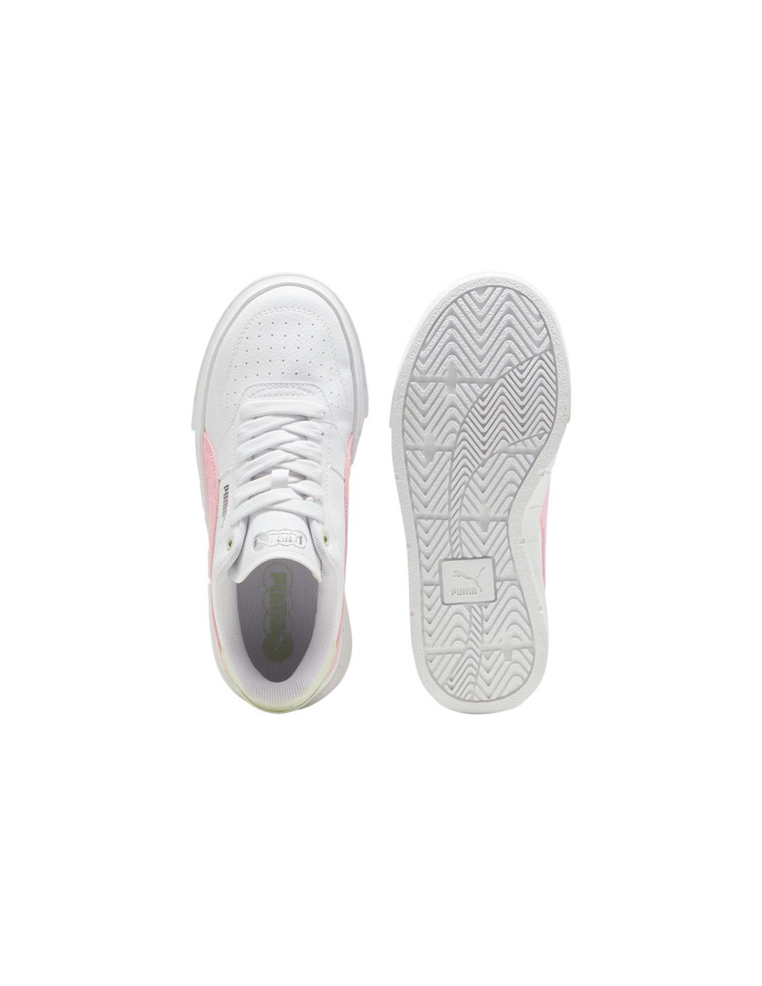 Zapatillas Puma Cali Court Anim Blanco/Rosa Niña