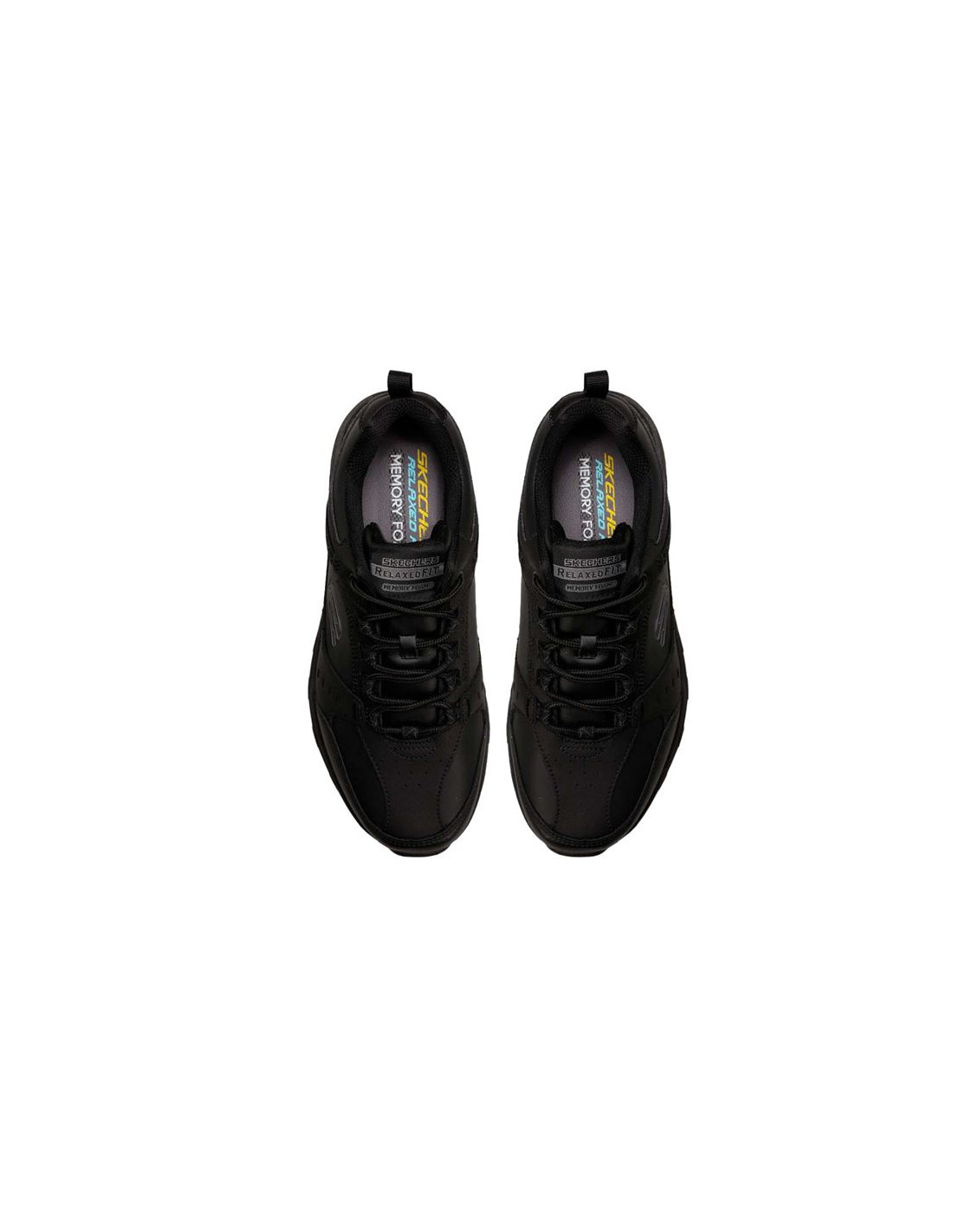 ZAPATILLAS SKECHERS OAK CANYON  REDWICK HOMBRE BLACK //TEXTILE/BLACK TRIM
