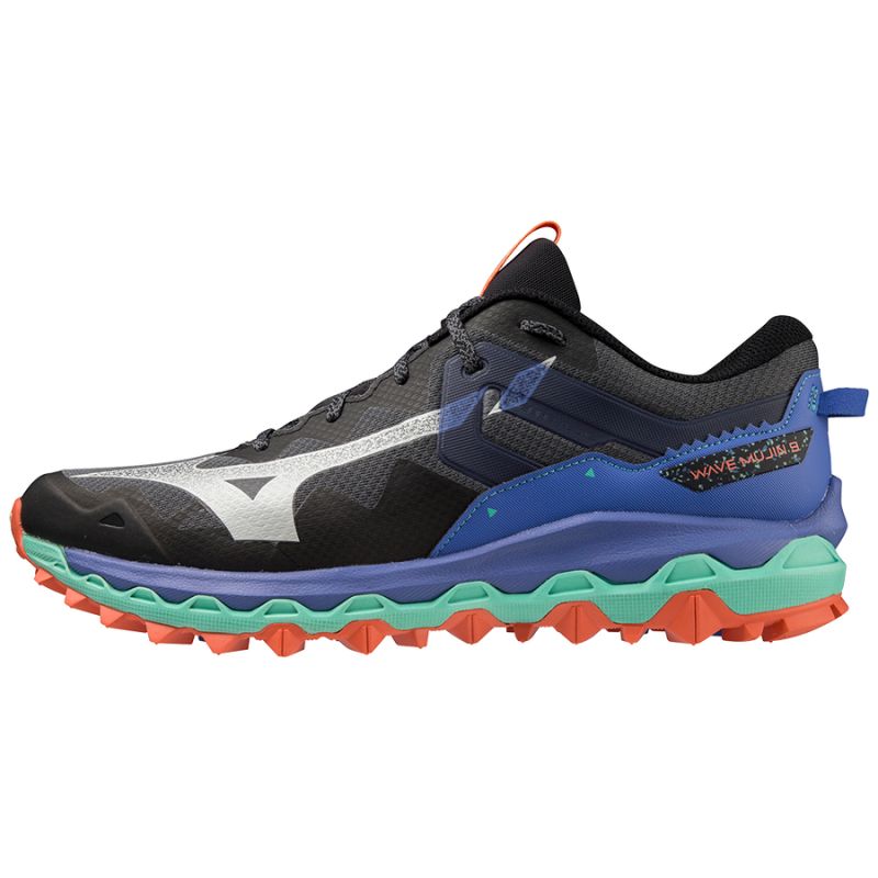 Zapatillas trail/running Mizuno Wave Mujin 9 (Iron Gate/Nimbus Cloud/Amp. Blue) para hombre