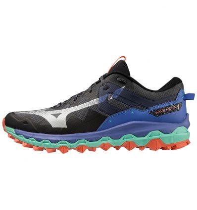 Zapatillas trail/running Mizuno Wave Mujin 9 (Iron Gate/Nimbus Cloud/Amp. Blue) para hombre