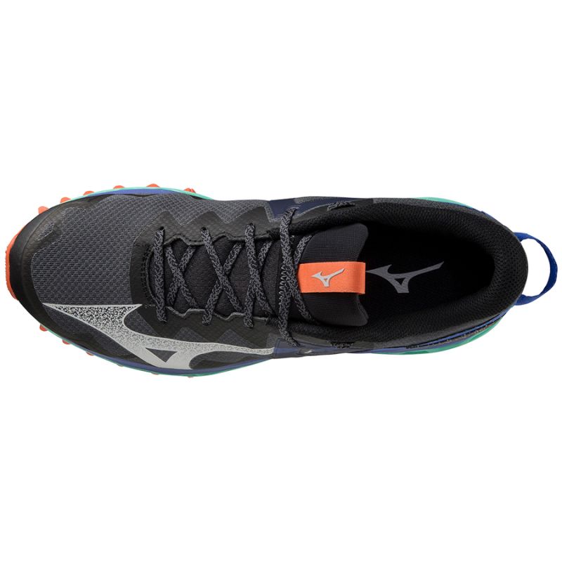 Zapatillas trail/running Mizuno Wave Mujin 9 (Iron Gate/Nimbus Cloud/Amp. Blue) para hombre