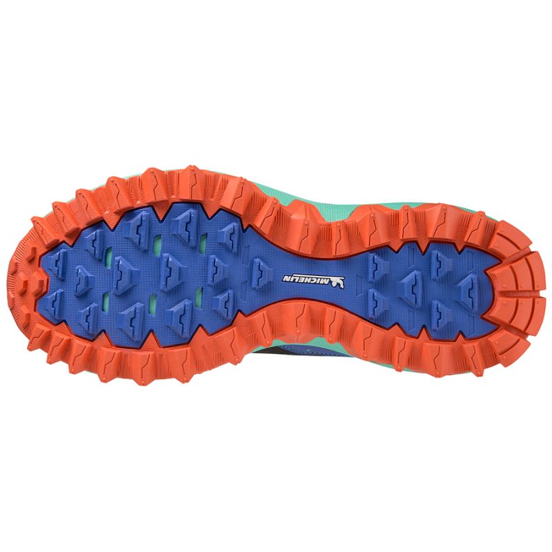 Zapatillas trail/running Mizuno Wave Mujin 9 (Iron Gate/Nimbus Cloud/Amp. Blue) para hombre