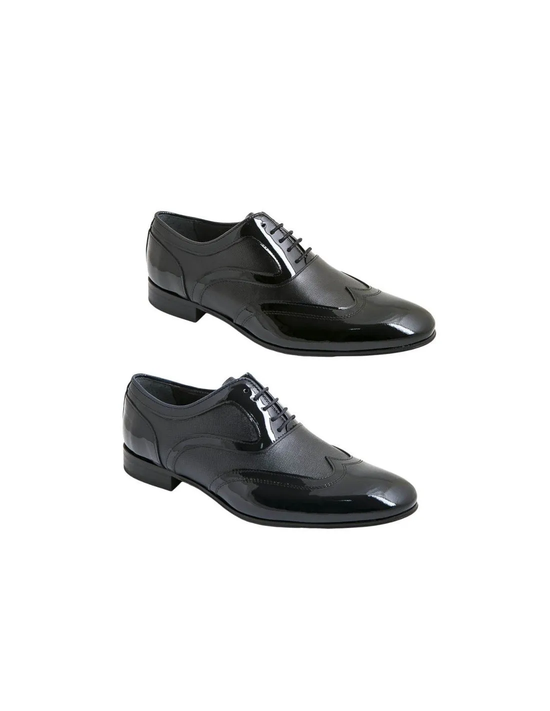 Zapato Ceremonia Novio Charol Negro