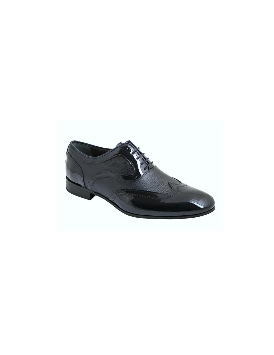 Zapato Ceremonia Novio Charol Negro
