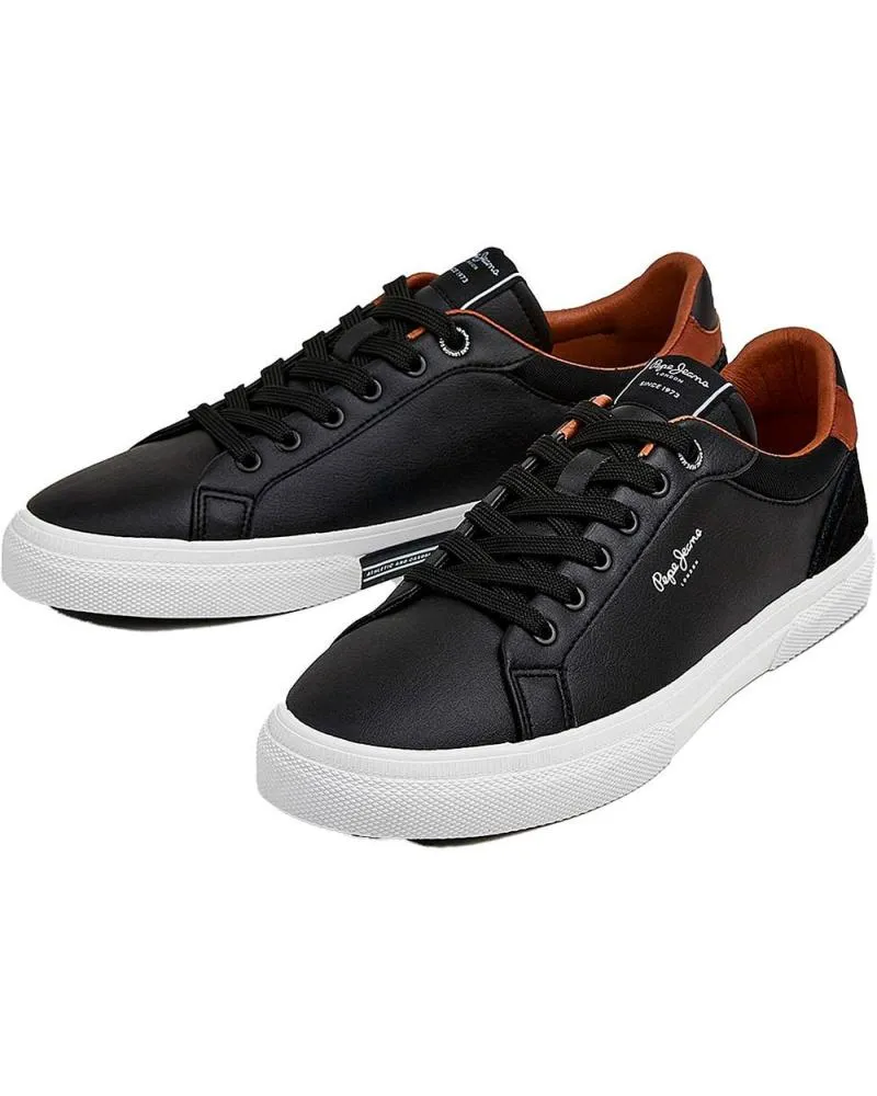 Zapatos de Hombre PEPE JEANS DEPORTIVAS PMS30839 BLACK