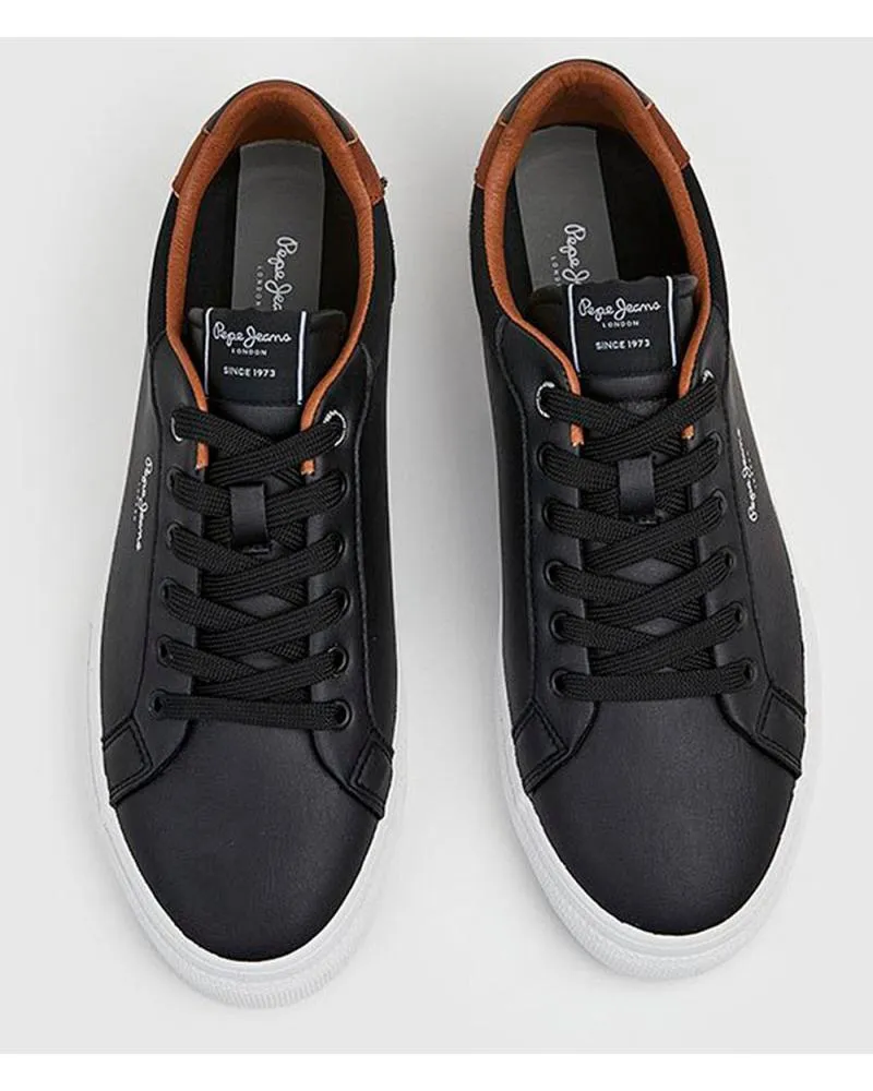 Zapatos de Hombre PEPE JEANS DEPORTIVAS PMS30839 BLACK