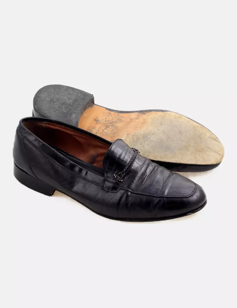 Zara Mocasín negro plano
